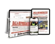 Tidningen Dala-Demokraten 84 nummer