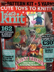 Tidningen Lets Knit (UK) 6 nummer