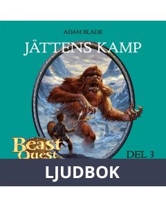 Beast Quest - Jättens kamp, Ljudbok