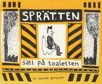Sprätten Satt På Toaletten