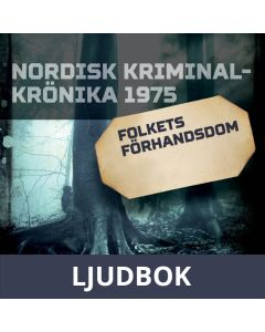 Folkets förhandsdom, Ljudbok