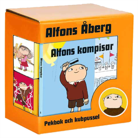 Alfons Kompisar- Bok Och Kubpuss