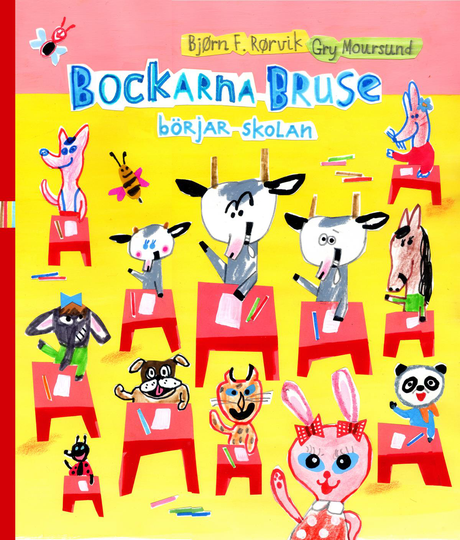 Bockarna Bruse Börjar Skolan