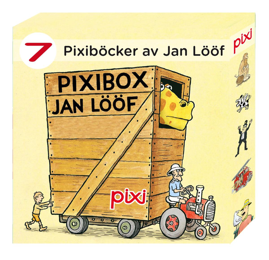 7 Pixiböcker Av Jan Lööf
