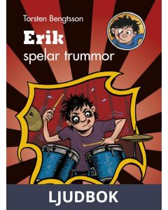 Erik spelar trummor, Ljudbok