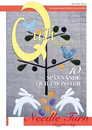 Tidningen Quiltmagasinet 3 nummer