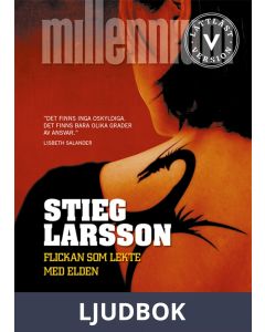 Flickan som lekte med elden (lättläst), Ljudbok