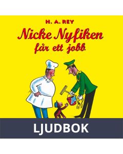 Nicke Nyfiken får ett jobb, Ljudbok