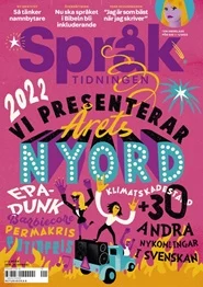 Tidningen Språktidningen 8 nummer