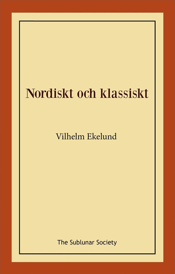 Nordiskt Och Klassiskt