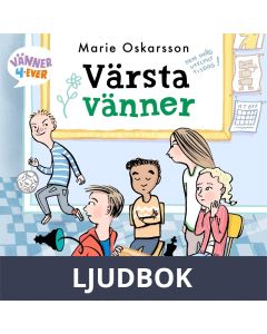 Värsta vänner, Ljudbok