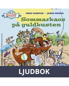 Sommarkaos på Guldkusten, Ljudbok