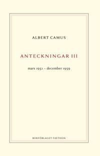 Anteckningar 3 : mars 1951-december 1959