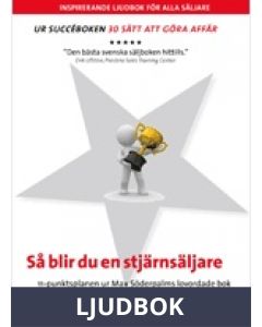 Så blir du en stjärnsäljare, Ljudbok
