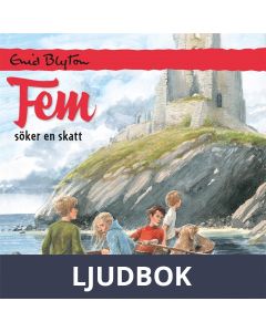 Fem söker en skatt, Ljudbok