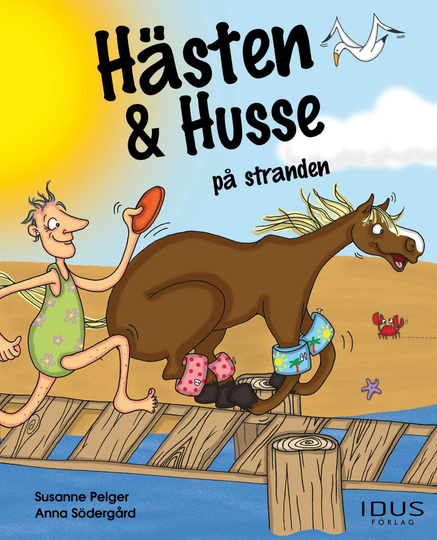 Hästen & Husse På Stranden