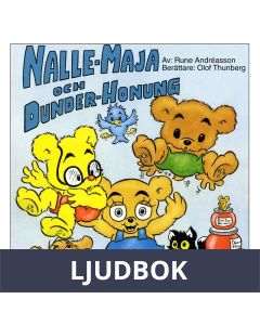 Nalle-Maja och dunder-honung, Ljudbok