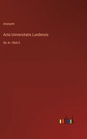 Acta Universitatis Lundensis