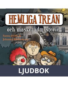 Hemliga trean och maskeradmysteriet, Ljudbok