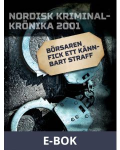 Börsaren fick ett kännbart straff, E-bok