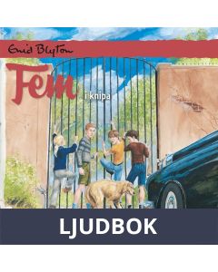 Fem i knipa, Ljudbok