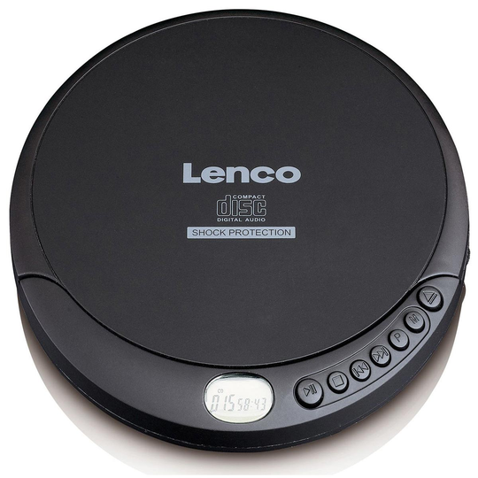 Lenco CD200 / Bärbar CD-spelare Black