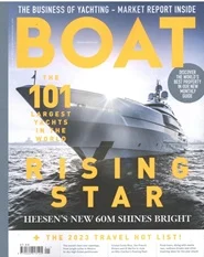 Tidningen Boat International 1 nummer