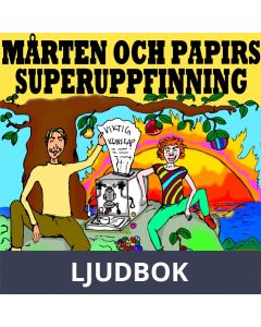 Mårten och Papirs superuppfinning, Ljudbok
