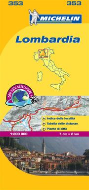 Lombardia - Michelin Local Map 353