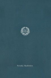 Svenska Akademiens handlingar från år 1986. Fyrtiofemte delen 2013