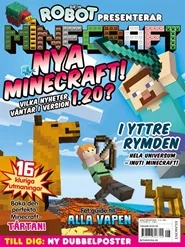 Tidningen Robot presenterar Minecraft 4 nummer