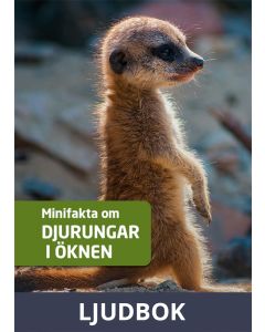 Minifakta om djurungar i öknen, Ljudbok