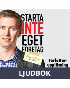 Starta inte eget företag, Ljudbok