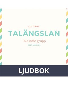 Talängslan - Tala inför grupp, Ljudbok