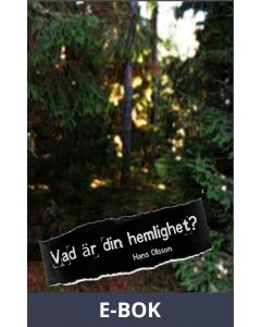 Vad är din hemlighet?, E-bok