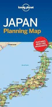 Lonely Planet Japan Planning Map