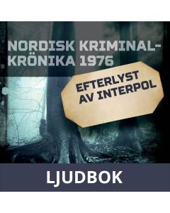 Efterlyst av Interpol, Ljudbok