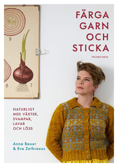 Färga Garn Och Sticka - Naturligt Med Växter, Svampar, Lavar Och Löss