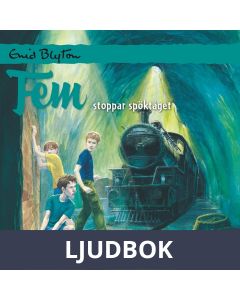 Fem stoppar spöktåget, Ljudbok