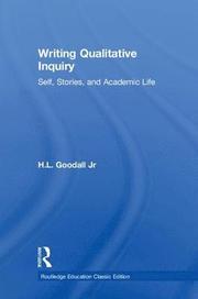 Writing Qualitative Inquiry