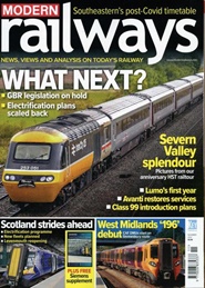 Tidningen Modern Railways (UK) 12 nummer