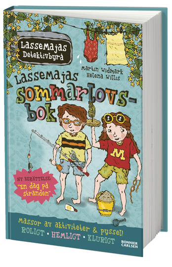 Lassemajas Sommarlovsbok. En Dag På Stranden