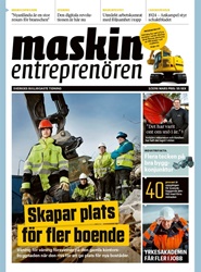 Tidningen Maskinentreprenören 10 nummer