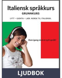 Italiensk språkkurs Grunnkurs, Ljudbok