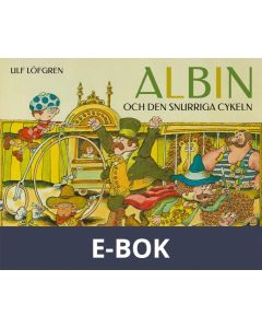 Albin och den snurriga cykeln, E-bok