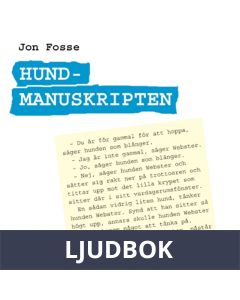 Hundmanuskripten, Ljudbok