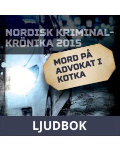 Mord på advokat i Kotka, Ljudbok