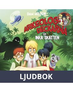 Arkeologdeckarna och inkaskatten, Ljudbok