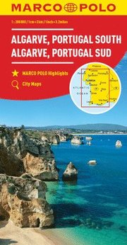 Algarve, Portugal South Marco Polo Map