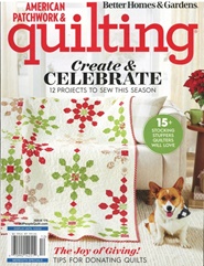 Tidningen American Patch & Quilt (US) 6 nummer